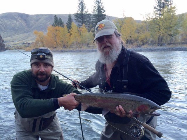 Steve Brown fishing